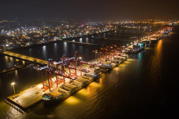 Portul Ningbo Zhoushan a adăugat un doc verde de „patru stele”.