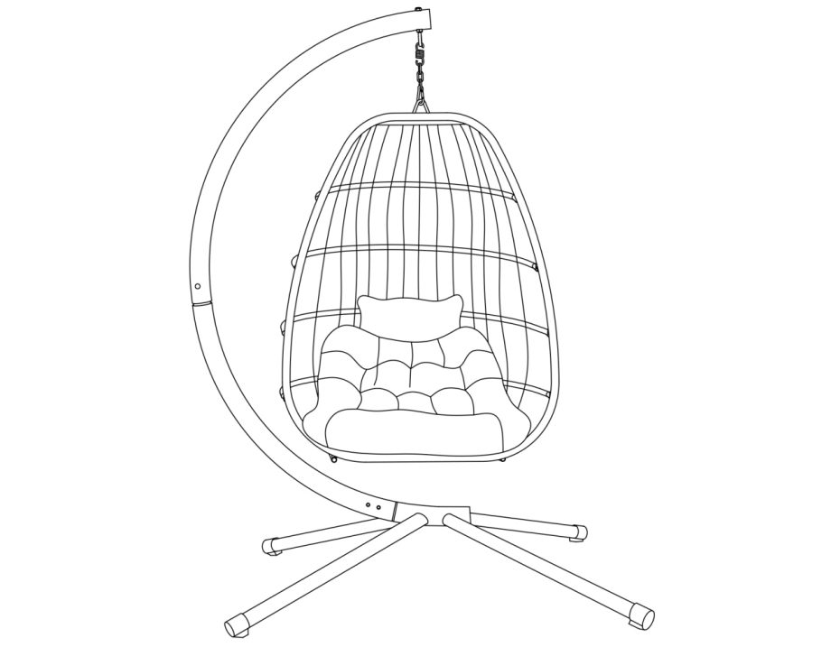 Ghid de operare PATIO SWING CHAIR