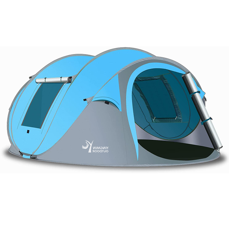 Pop Up Dome Cort Instant Camping Pliabil Instrution