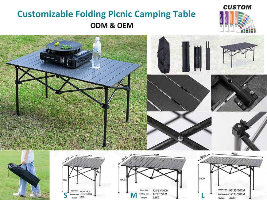 De ce să alegi această masă de camping din aluminiu?