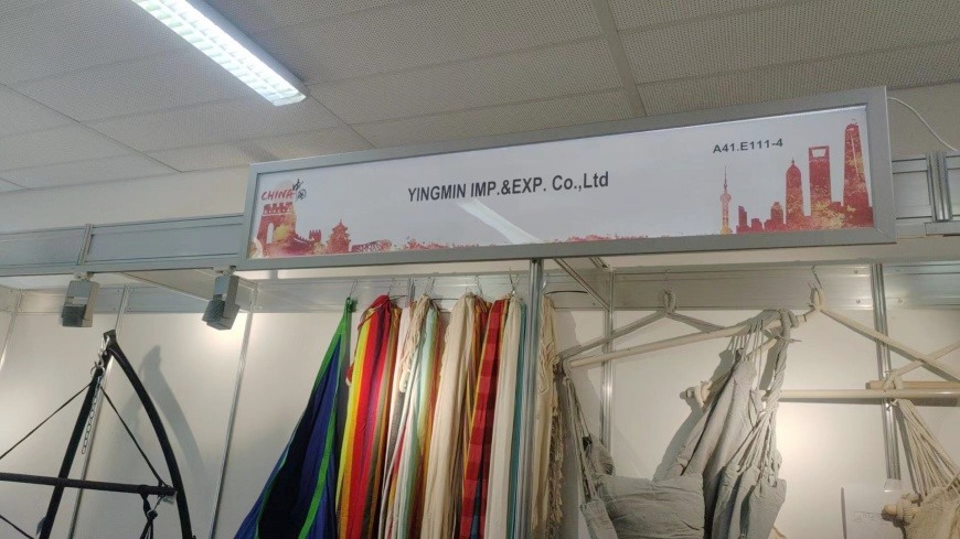 Bine ați venit la expoziția noastră ISPO din 4-6 iunie, standul nr.A41.E111-4.