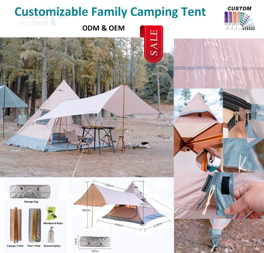 Cort frumos și spațios pentru camping de familie/de grup…¼