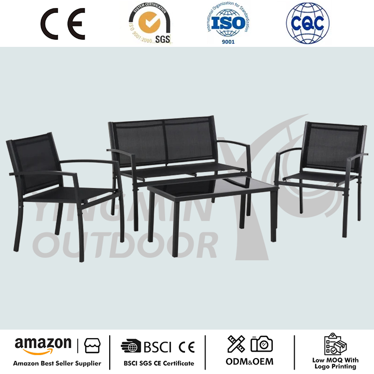 Set 4 piese Conversation Textilene