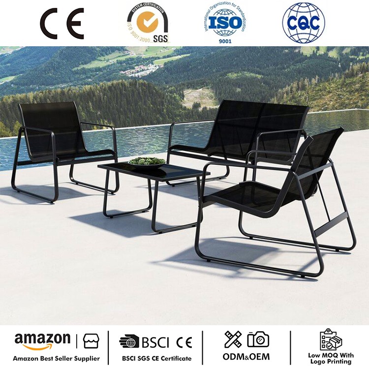 Set de mobilier de terasă 4 piese