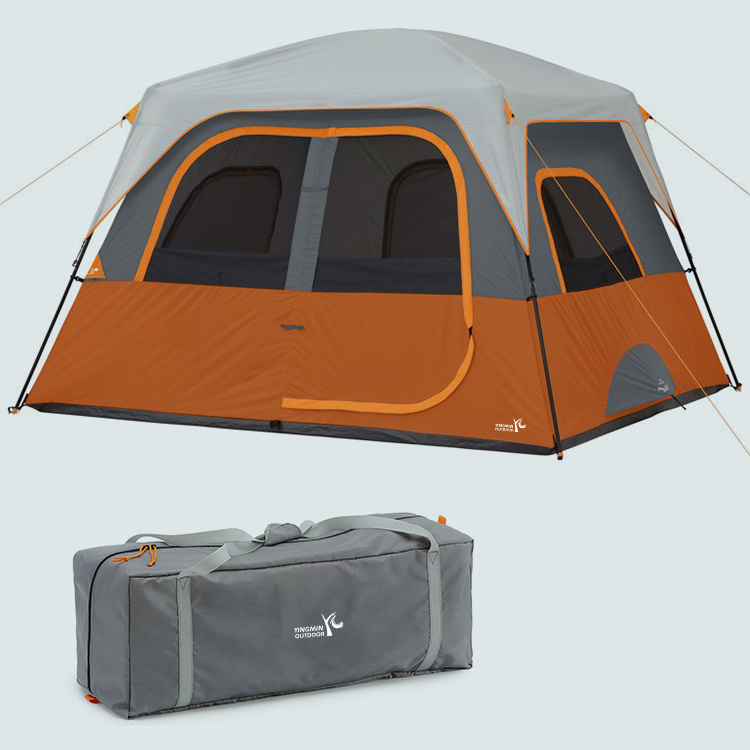 Cort de camping cu două etaje pentru 6 persoane