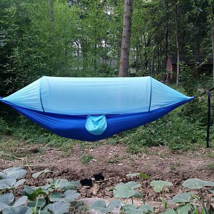 Hamac de camping cu plasă de țânțari