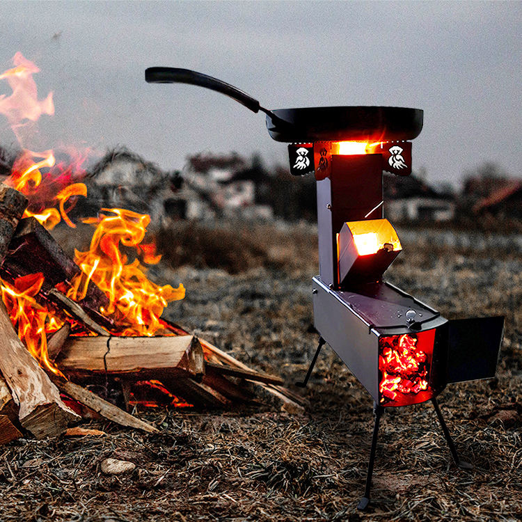 Sobă rachetă de camping