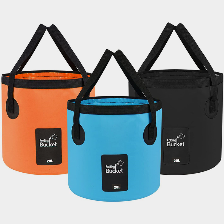 Găleată de camping pliabilă de 20 l