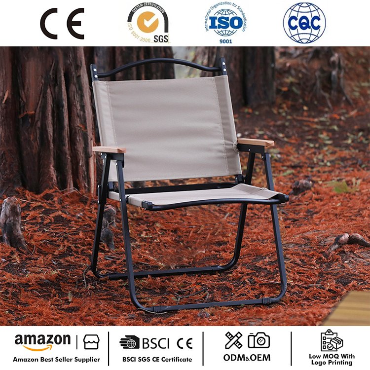 Scaun ușor de camping pliabil pentru plajă