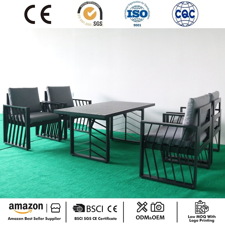 Cel mai nou set de sufragerie din 5 piese pentru mobilier de terasă