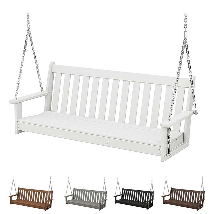 Polywood Bancă Hamac Verandă Leagăn Scaun
