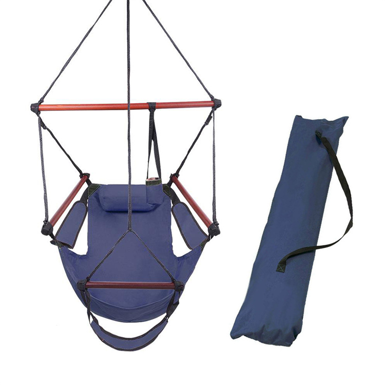 Scaun cu frânghie hamac portabil Sky Swing