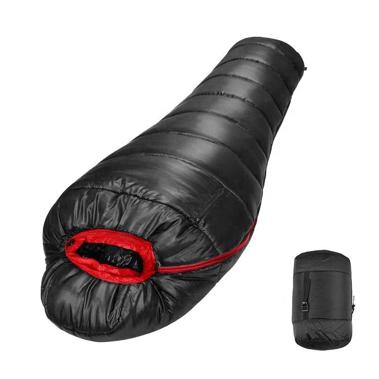 Sac de dormit cu puf gros ultraușor