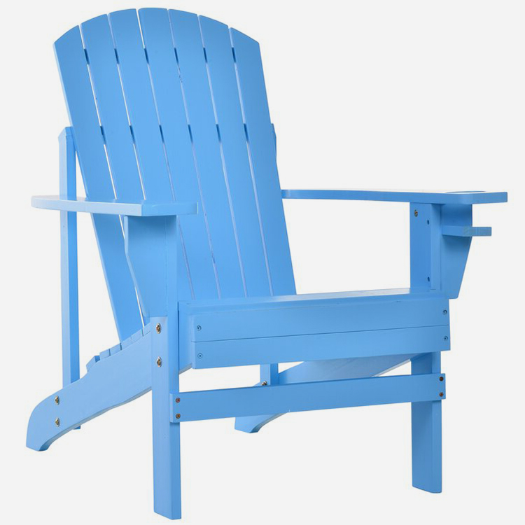 Scaun Adirondack din lemn pentru exterior