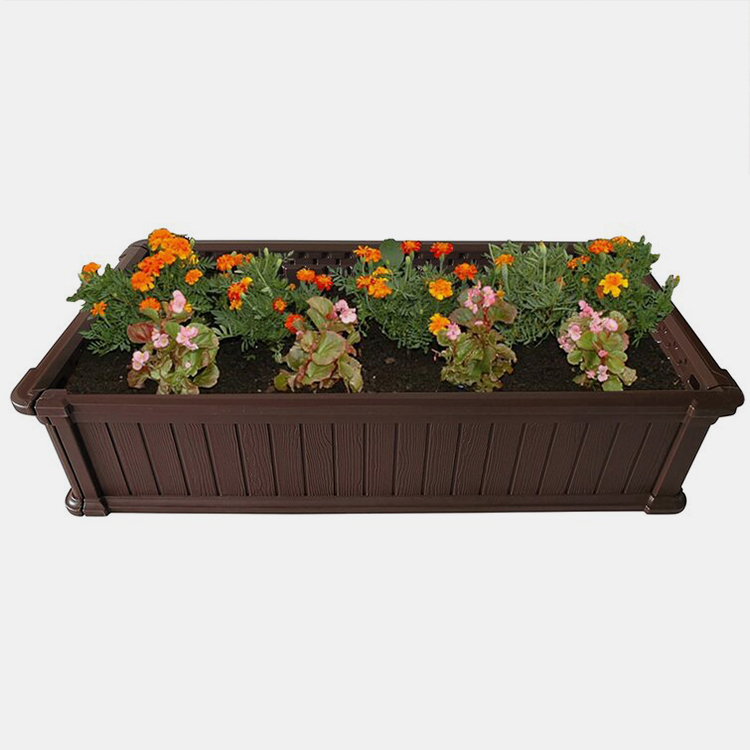 Kit pat de grădină înălțat pentru casă modernă